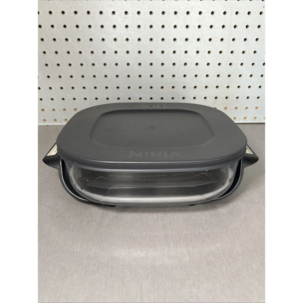 Ninja Crispi 5-in-1 Air Fryer Small 2.5QT Glass Container FN103CO FN100 AS101